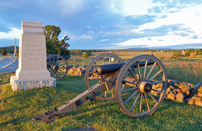 Driving tour at Gettysburg National Battlefield, Pennsylvania Driving tour at Gettysburg National Battlefield, Pennsylvania