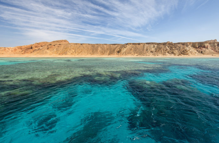 emerald water of sea in Egypt emerald water of sea in Egypt